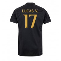 Camiseta Real Madrid Lucas Vazquez #17 Tercera Equipación Replica 2023-24 mangas cortas